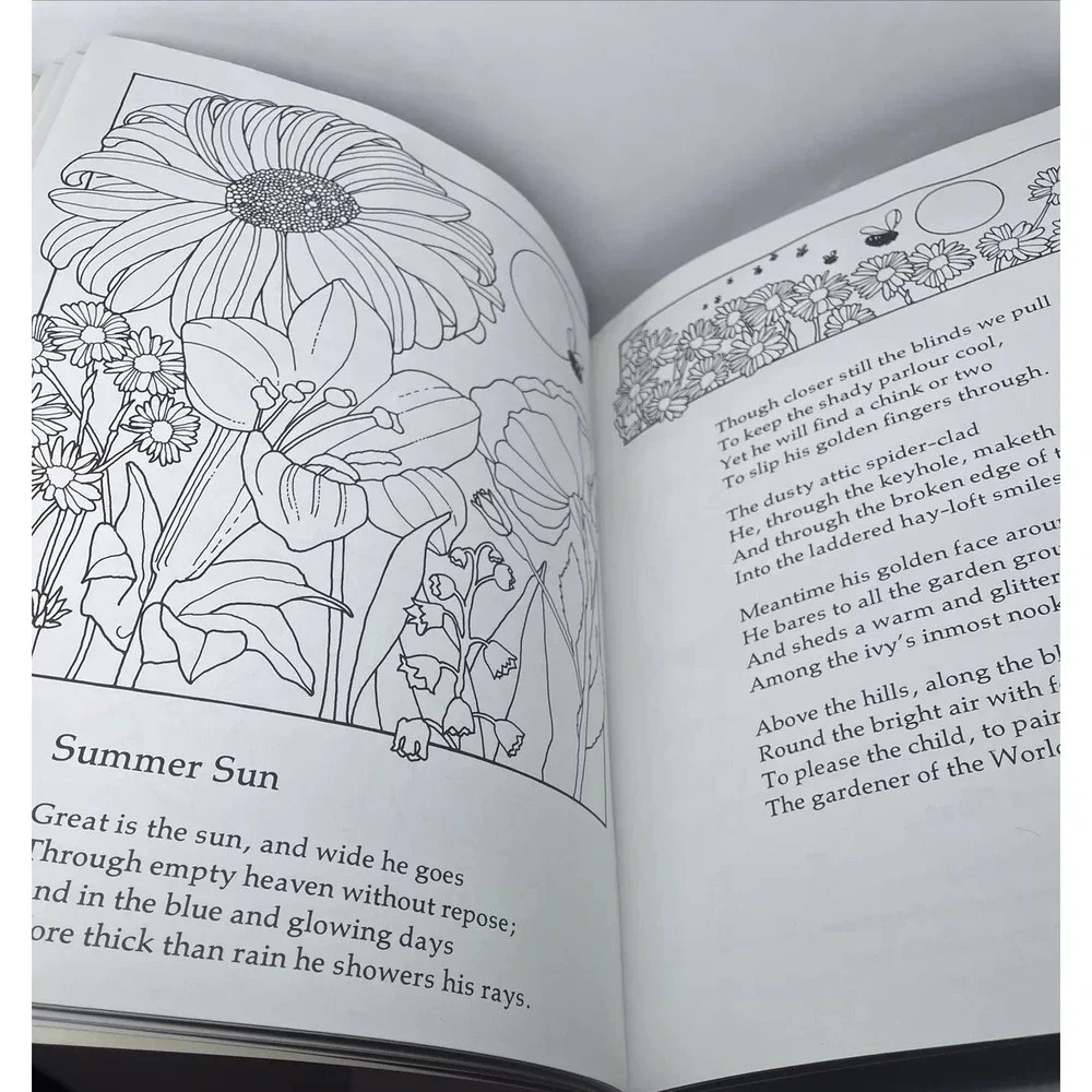 Dover Classic Stories Coloring Book A Child's Garden of Verses Kids Poetry‎ Book